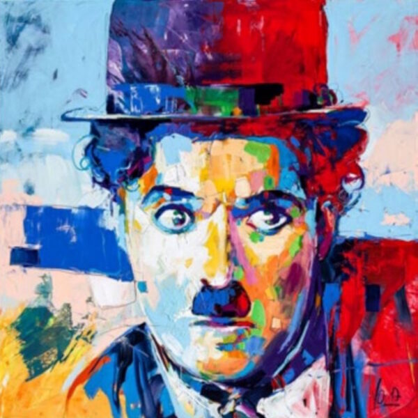 Tela em Tapeçaria Artística Chaplin 70x120cm