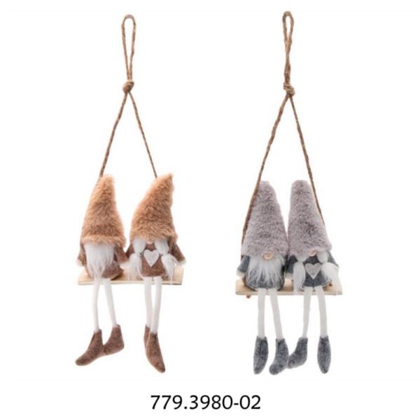 Figures Peluche Pendurar 19cm - 2un.