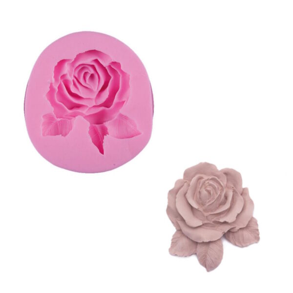 Molde Silicone Rose