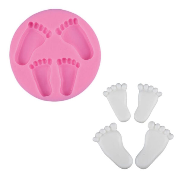 Molde Silicone Feet