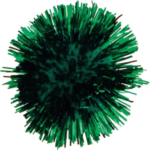 Pompons Metallic Green Ø25mm - 25un.