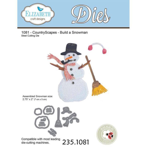 Cortante Build a Snowman  ~70x50mm