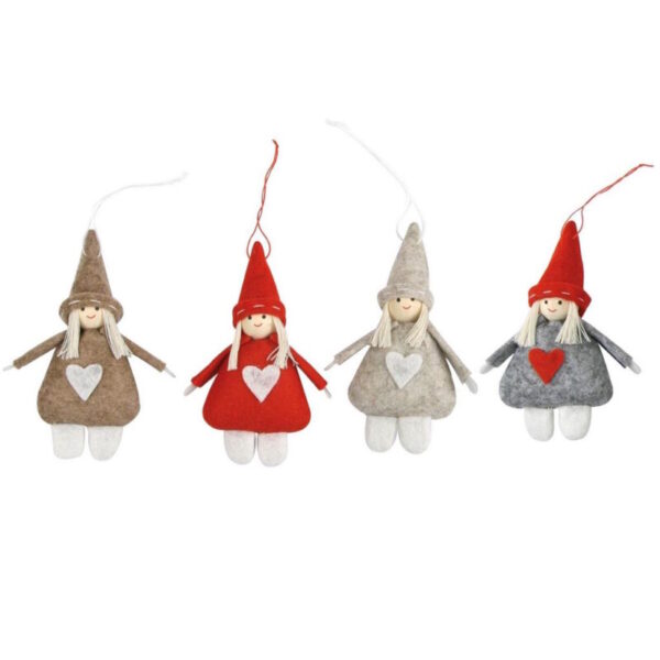 Winter Children Pendurar 11cm - 8un.