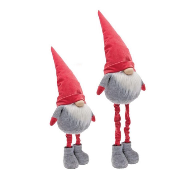 Anão Extensível Vermelho/Cinza 66↕86cm