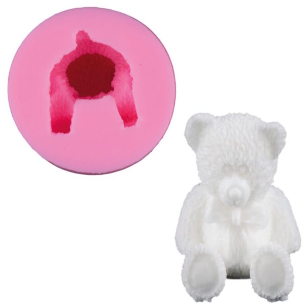 Molde Silicone Urso