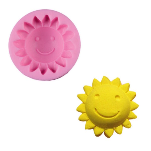 Molde Silicone Sun/Smile