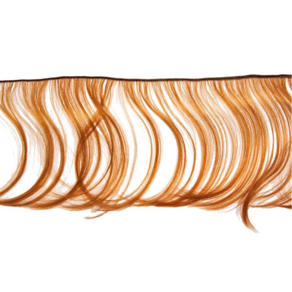 Cabelo Sintético Liso Louro Escuro 20x45cm