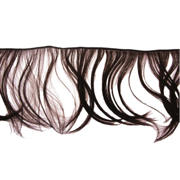 Cabelo Sintético Liso Castanho 20x45cm