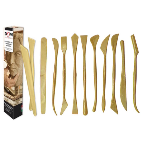 Ferramentas Modelagem 25cm - 10un.