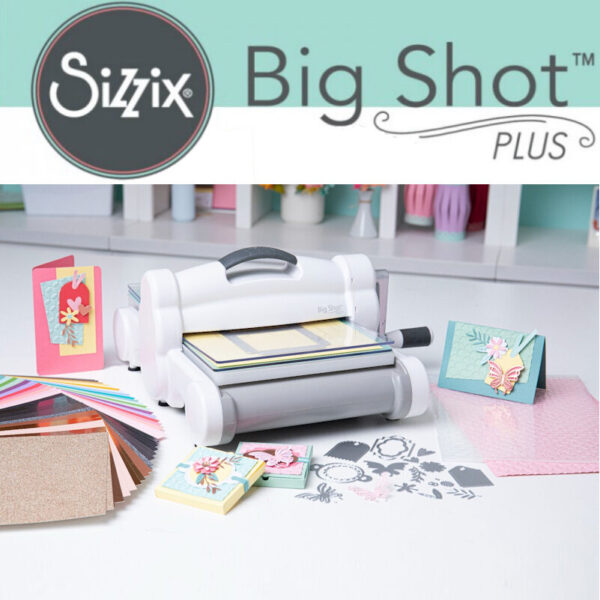 Sizzix Big Shot Plus Kit - White & Gray