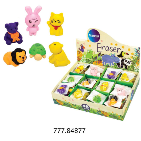 Borrachas "Animals" Exp. 48un.