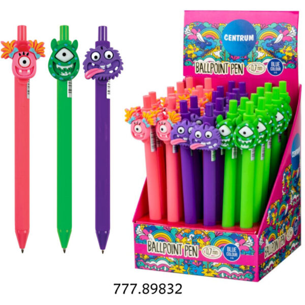 Esferográfica "Monster" - 0.7mm - Exp. 36un.