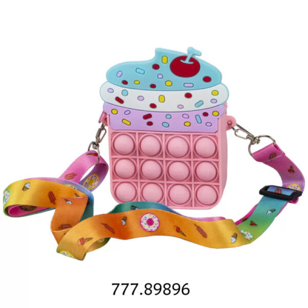 Estojo Silicone "Pop It"