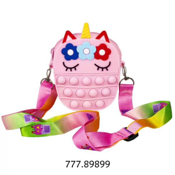 Estojo Silicone "Unicorn"