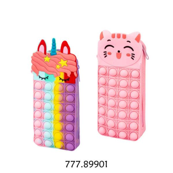 Estojo Silicone "Pop It"