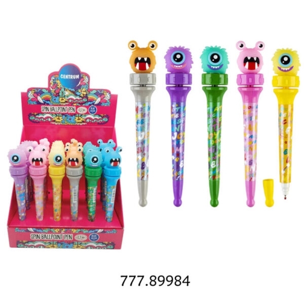 Esferográfica "Monster" Sortido - 0.7mm - Exp. 24un.