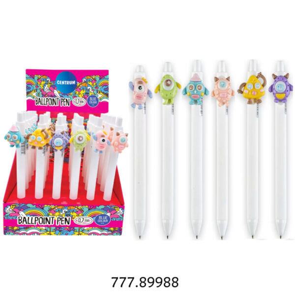 Esferográfica "Monster" - 0.7mm - Exp. 36un.