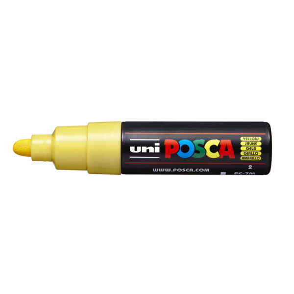Marcador Posca PC-7 Amarelo
