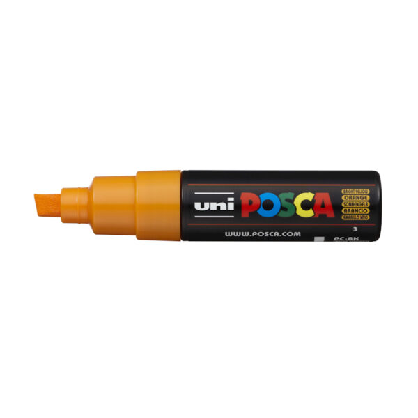 Marcador Posca PC-8K Amarelo Brilhante