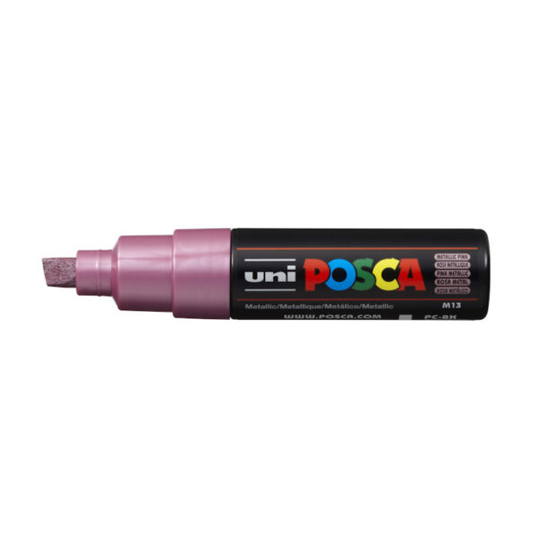 Marcador Posca PC-8K Rosa Metálico