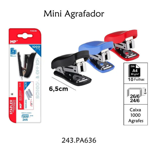 Agrafador Mini