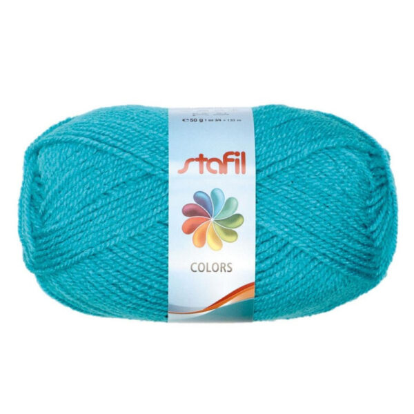 Lã 100% Polyacrylic Turquoise 50gr.