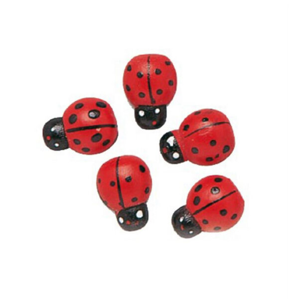 Joaninhas Adesivas Ø11mm - 10un.