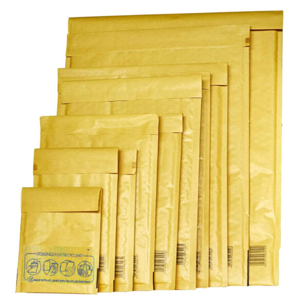 Envelope Almofadado PK 10un. (clique p/ver tamanhos)