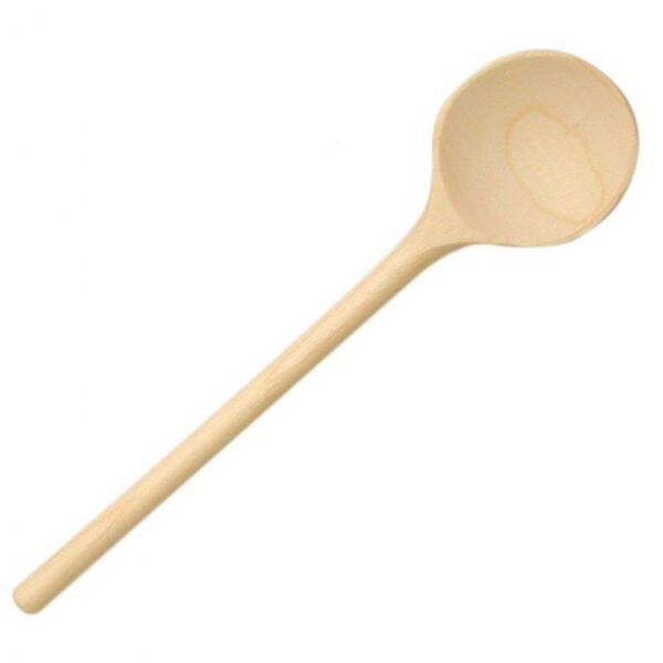 Colher Madeira 25cm - 20un.