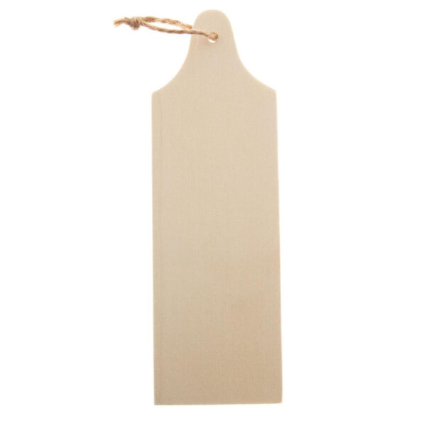 Etiquetas Madeira 18x6cm - 5mm - 20un.