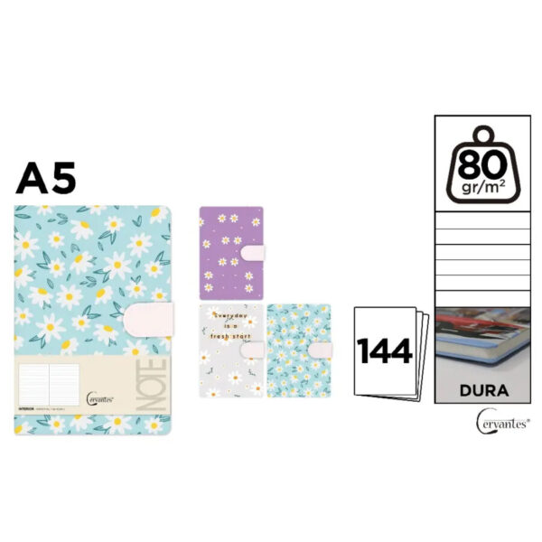 Notebook Cervantes A5 (12 un.)