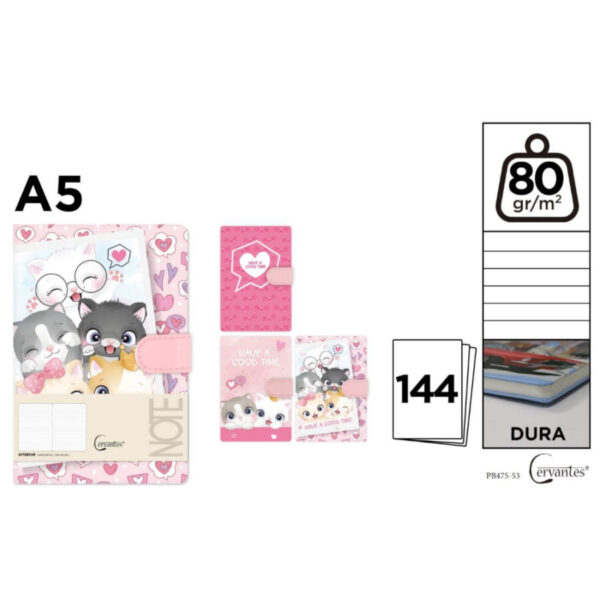 Notebook Cervantes A5 (12 un.)