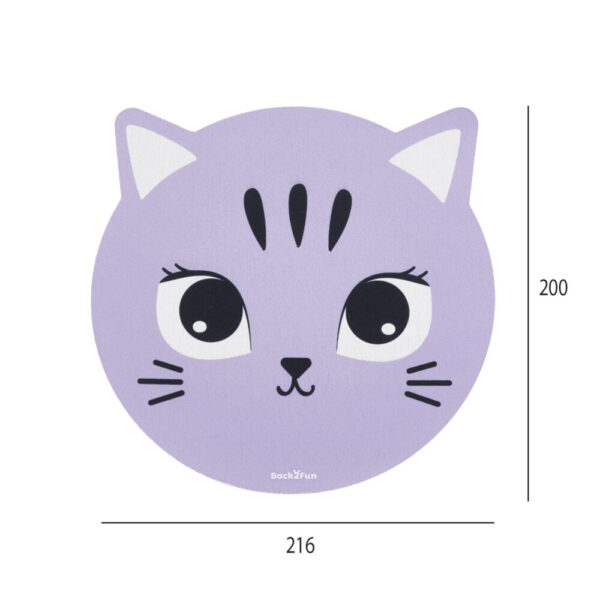 Tapete Rato Animales Gato B2F 216x200mm