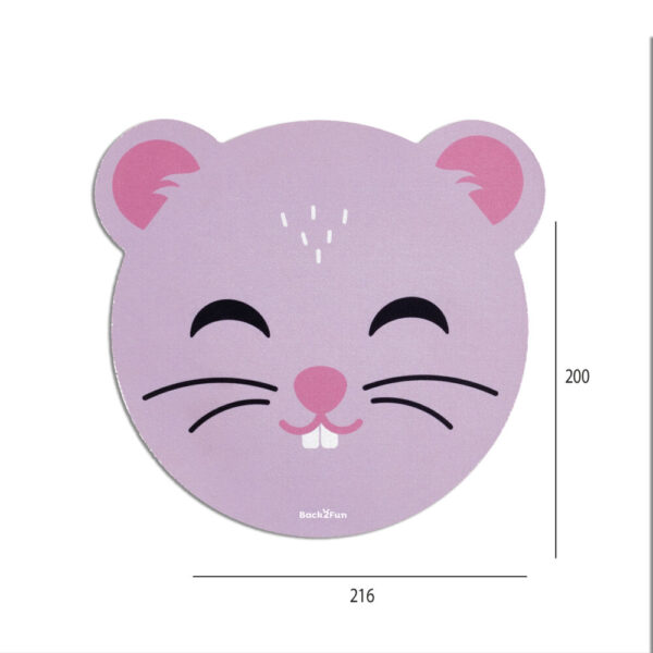 Tapete Rato Animales Hamster B2F 216x200mm