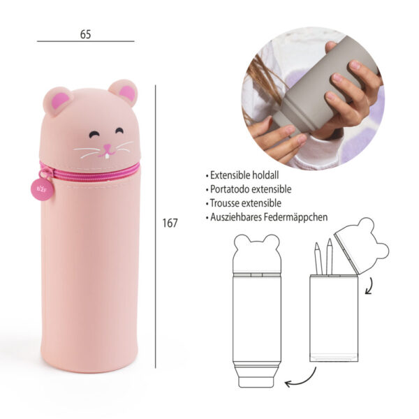 Estojo Litlle Pets Hamster B2F 65x167mm