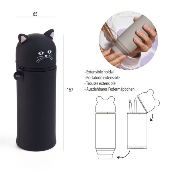 Estojo Litlle Pets Gato B2F 65x167mm