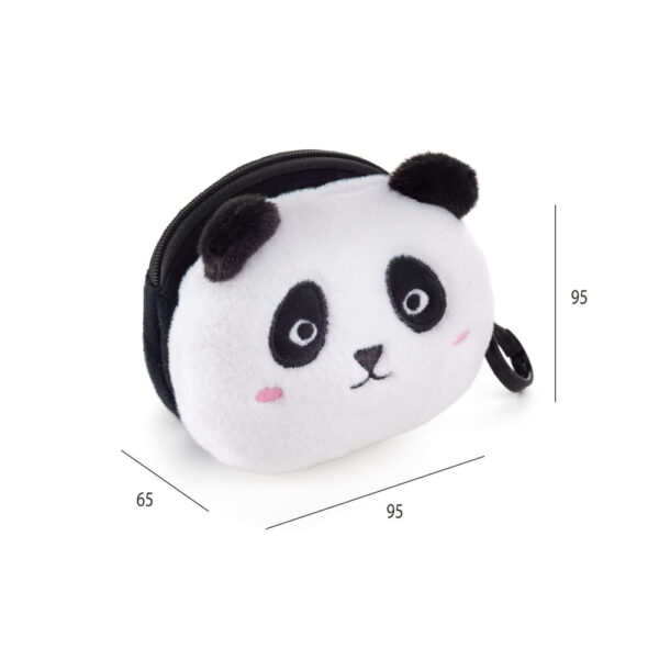 Porta Moedas Peluche Panda B2F 95x95x65mm