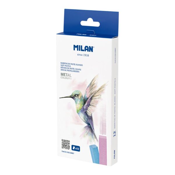Pastel Barras Metal Colours Milan Cx.12un.