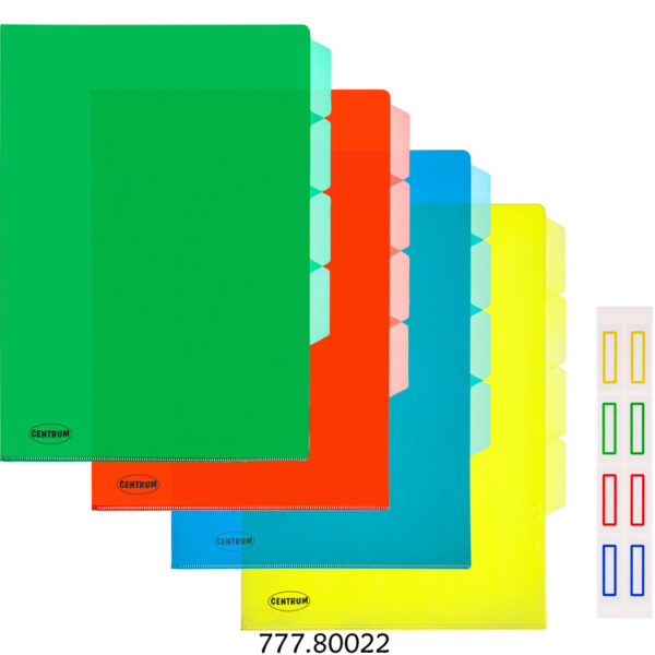 Pasta c/ 3 Divisórias Centrum A4 - 10un.