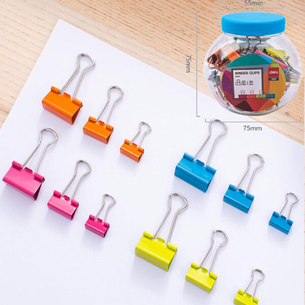 Molas Coloridas Sortidas Deli Pote 24un.