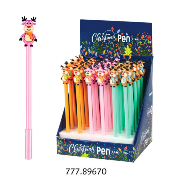 Esferográfica Christmas 0.7 -Exp.36un.