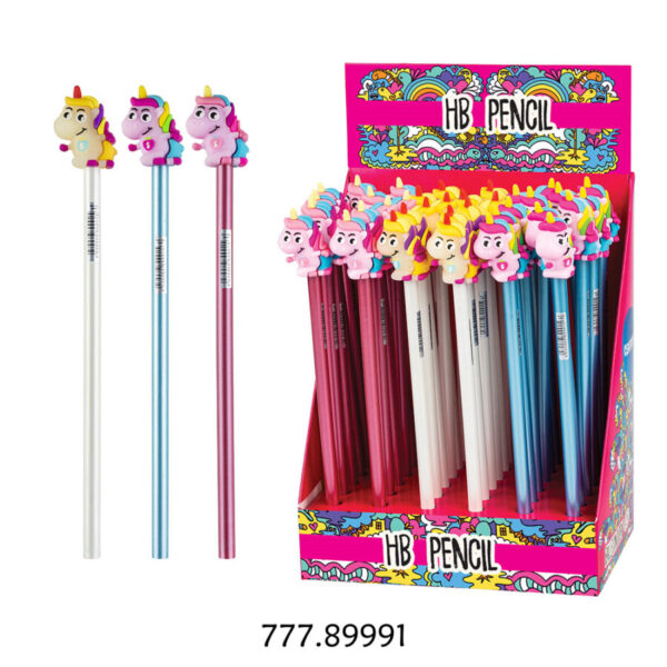 Lápis HB c/ Borracha - Exp.36un.