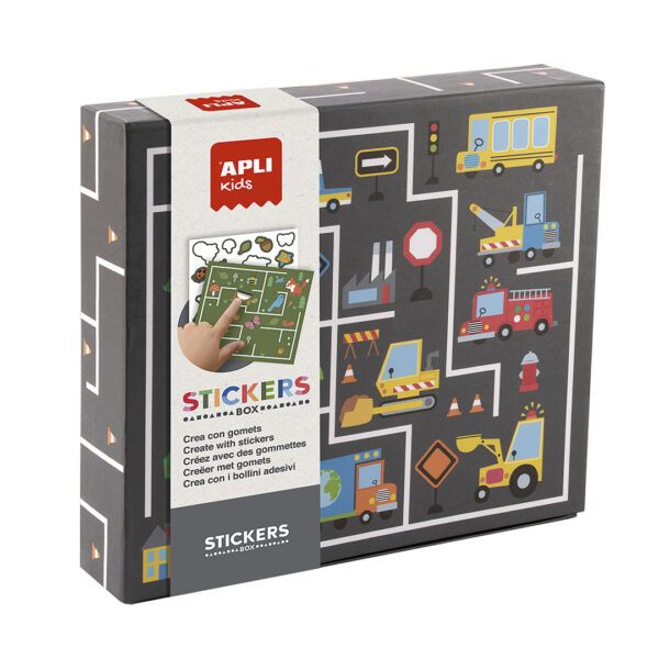 Jogo Adesivos Stickers Box Labirintos