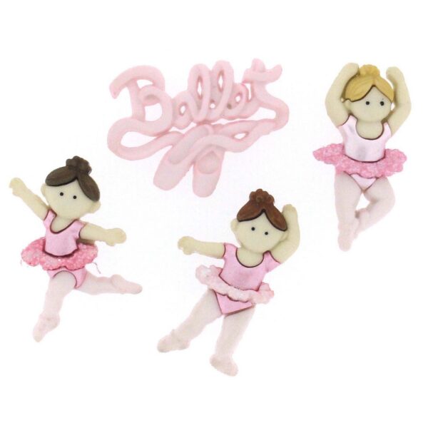 Botões Little Ballerinas