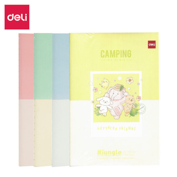 Caderno Cozido Deli A5 - 60fls. - 12un.