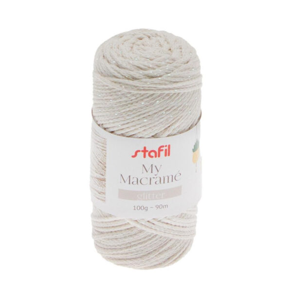 Macramé Glitter Cream 100gr.