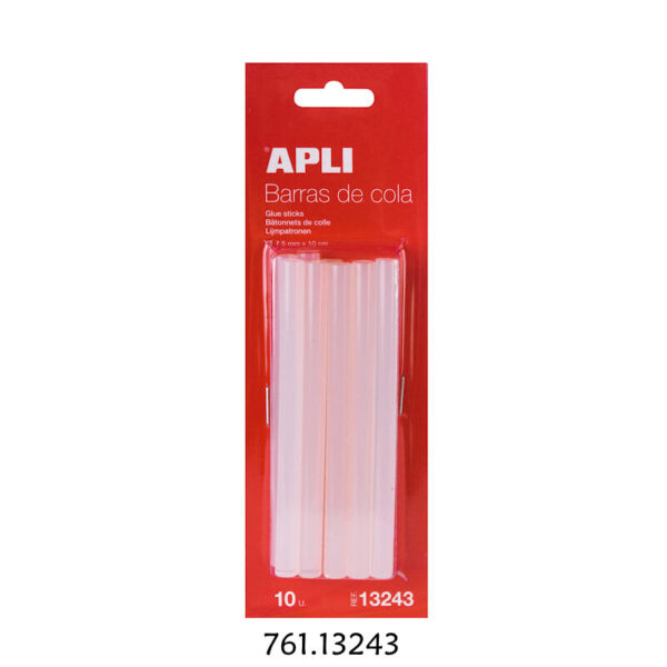 Cola Bastão Transparente 7.5x100mm (Blister 10un.)