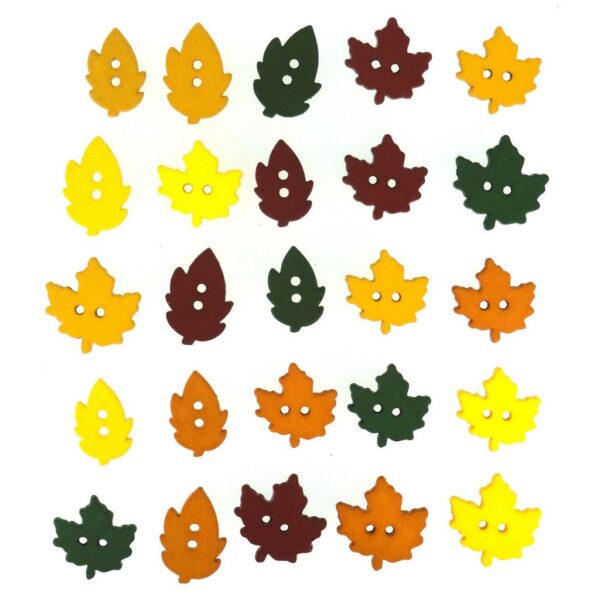 Botões Raking Leaves