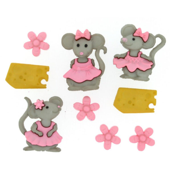 Botões The Mice Girls