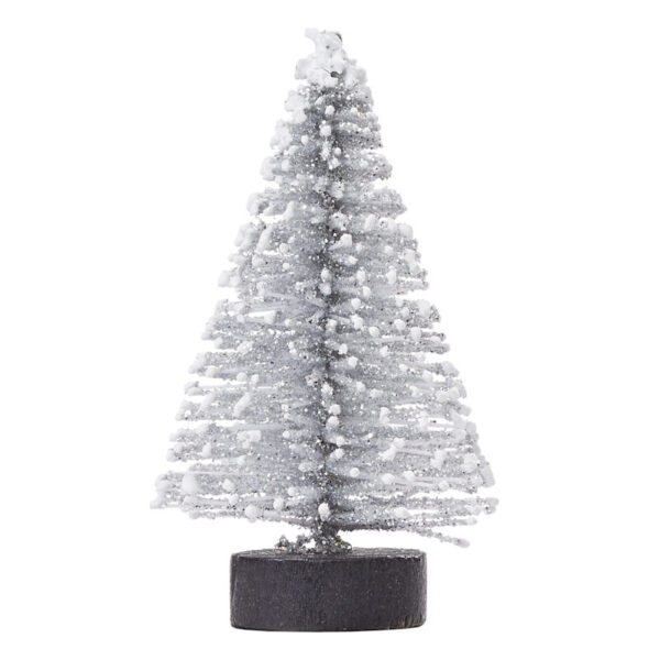 Árvore c/ Neve Prata 50mm (2 un.)